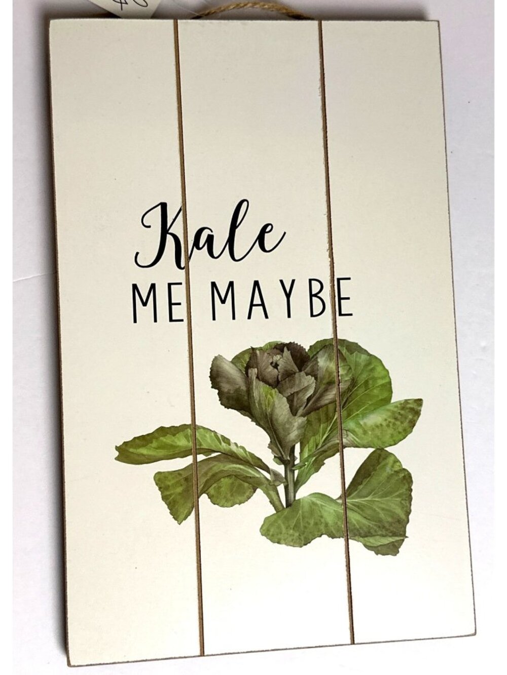 Simply Spring Wall Decor Kale Me Maybe Plaque Wood Cottagecore Farmhouse